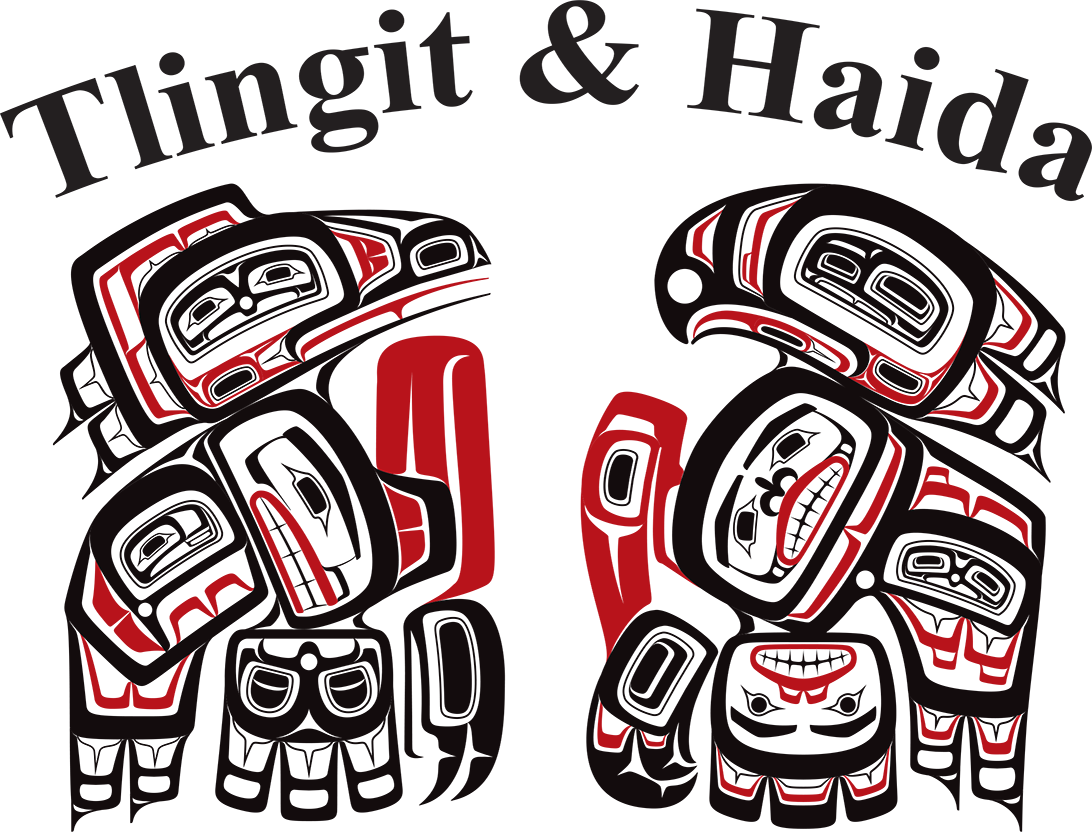 Tlingit & Haida Logo - RED & Black